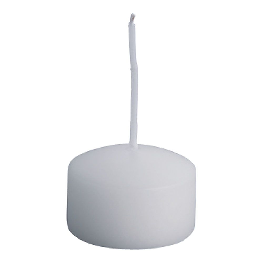 Floating Candle Happy Pool White (125 pieces) 1 box (125 pieces)