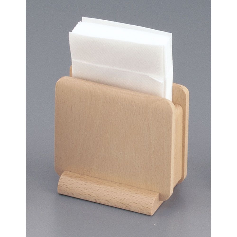 木製 ナフキン立 (ナチュラル) 15221 1個