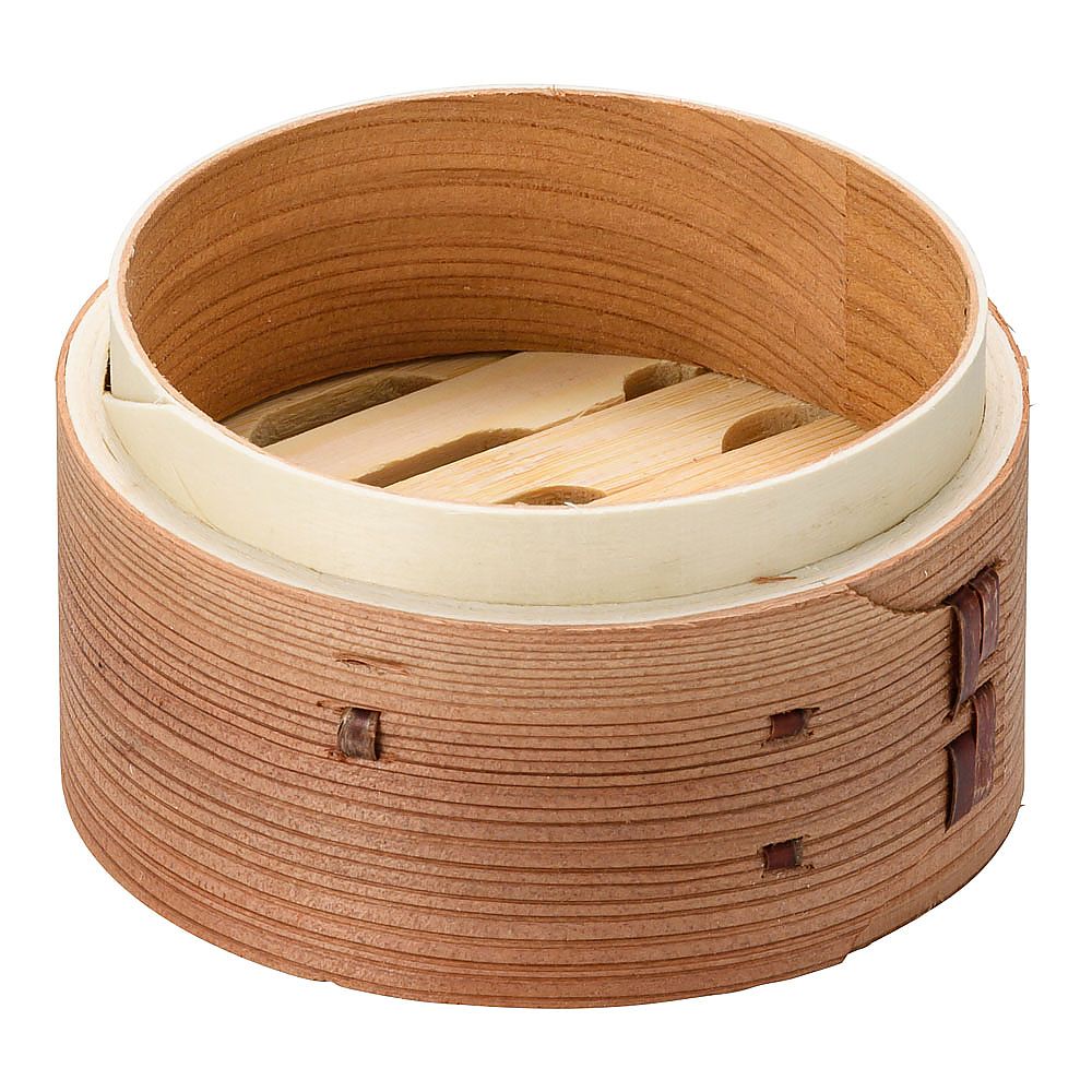 Cedar mini Chinese steamer, 10cm, body, 1 piece