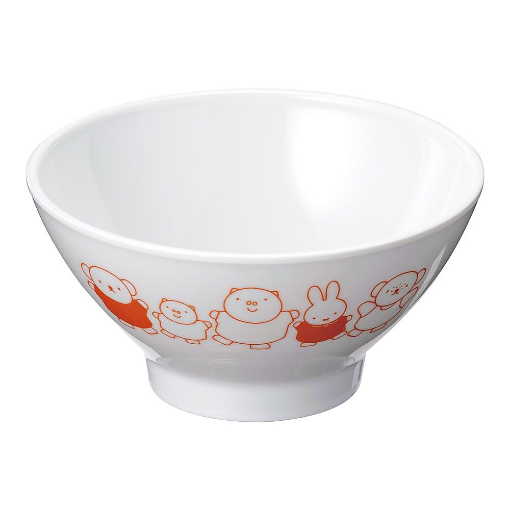 Melamine Children's Lunch Box Series Miffy CM-1P Rice Bowl 1pc