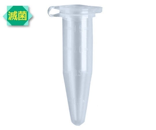 QSP Microtube 1.5mL with graduations Clear 39.5mm Bulk (individually wrapped x 250 tubes) Clear Sterilized 509-GRDS-Q 1 bag (250 tubes)