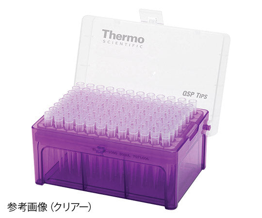 QSP ピペットチップ 1-200μL クリアー 51mm ラック(96本×10ラック) 低吸着 TLR070R-Q 1箱(96本×10個入)