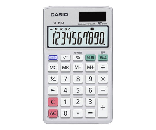 パーソナル電卓手帳タイプ(10桁) SL-310A-N 1個