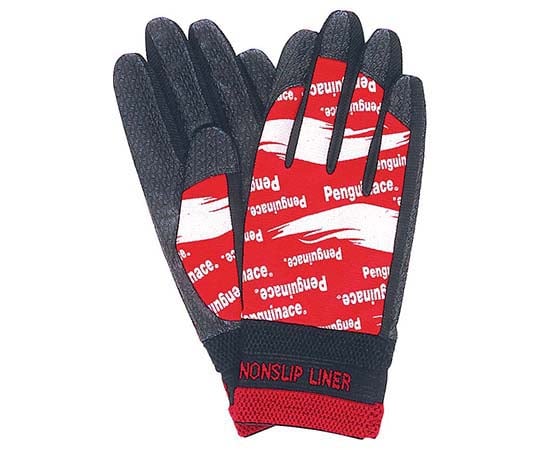 ノンスリップライトPパターン甲メリ レッド M PA-7030 1双