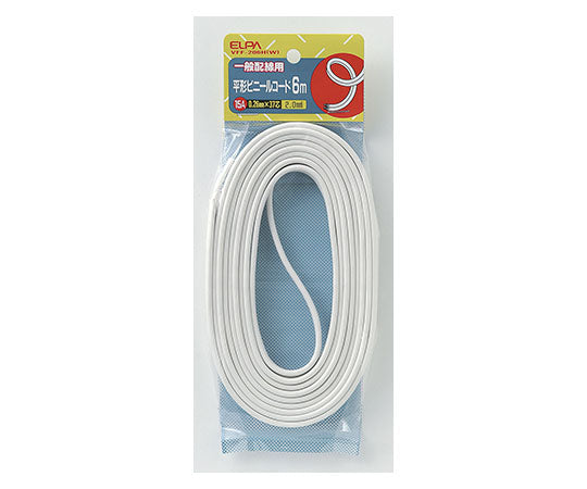Vinyl cord 6m White VFF-206H(W) 1 piece