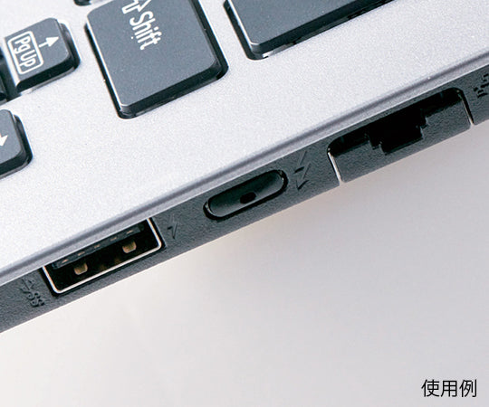 USB Type-C 포트 가드 본체 1개 스토퍼 6개 세트 ESL-TYPEC1 1 세트