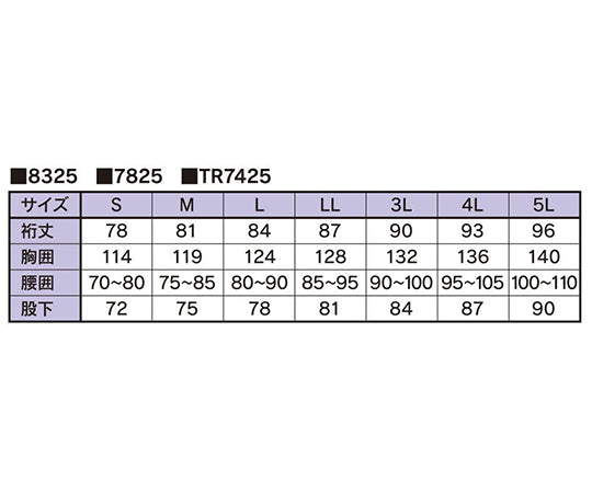 Hooded clean suit, green, size 3L, 7825/J_3L, 1 unit