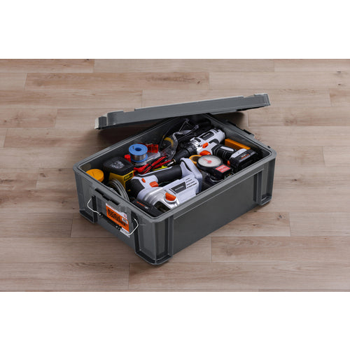 IRIS 299204 バックルコンテナ BL−22R チャコールグレー BL22RH 1 個