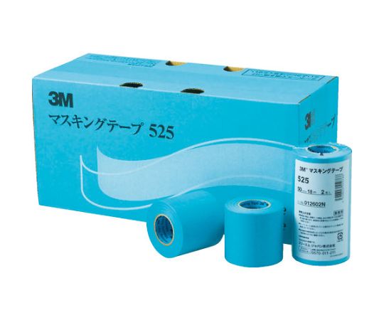 マスキングテープ 525 18mmX18m 7巻入り 525 18 1パック(7巻入)