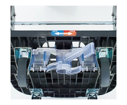 Plastic Cart Cartio (Steel Handle Type) Folding 780X490 Black with Plastic Stopper MPK-720-BK-JS 1 Unit