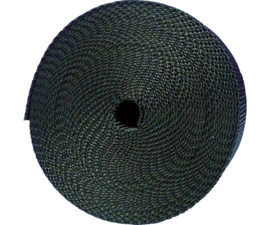 Nylon flat belt 1.2t x 25mm x 5m black TNB255-BK 1 roll