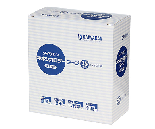 Kinesiology tape 25mm x 5m 1 box (12 rolls) 03032550 1 box (12 rolls)