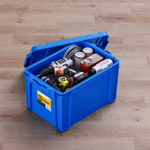 IRIS 299220 BOXコンテナ用フタ C−13R ブルー C-13R-BL 1 個