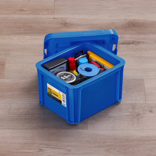 IRIS 299271 BOXコンテナ用フタ C−1.5R ブルー C-1.5R-BL 1 個