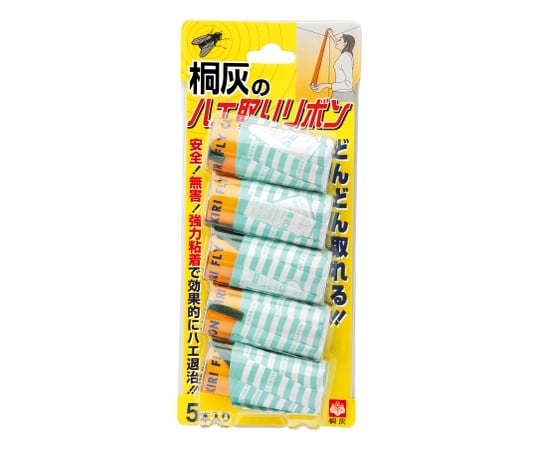 Kiribai fly repellent ribbon, pack of 5, 1 pack (5 pieces)