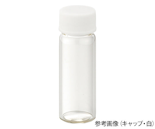 Screw-cap bottle (colorless) + PP cap (white) + PTFE/silicone packing combination set 50 pairs SV-20 250669 1 box (50 pairs)
