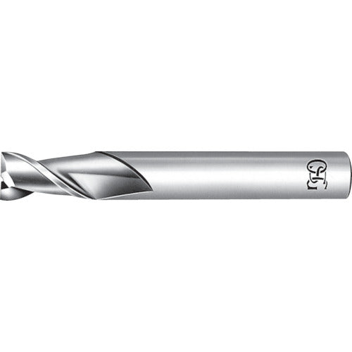 OSG ハイスエンドミル 2刃ショート 刃径13mm シャンク径12mm 81323 AL-EDS-13 1 本