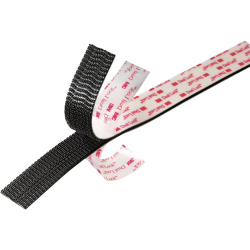 3M デュアルロックファスナー SJ−3550CF 25.4mmX1m(250ステム) SJ3550CF 25X1 1P 1 巻