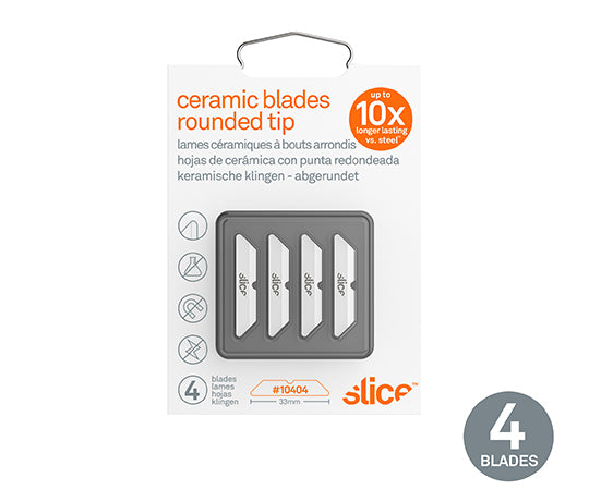 세라믹 교체 칼날(라운드 날끝) 1팩(4장입) 10404 1팩(4장입)