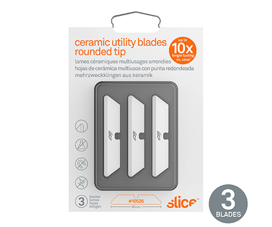 세라믹 교체 칼날(라운드 칼날, 유틸리티) 1팩(3장입) 10526 1팩(3장입)