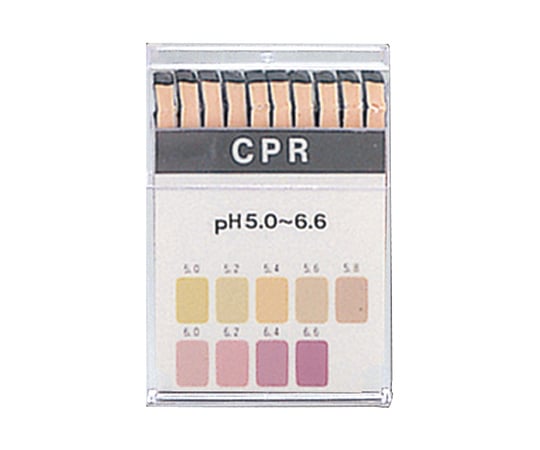 pH試験紙 ブックタイプ CPR 1箱(20枚×10個入) 07010100 1箱(20枚×10個入)