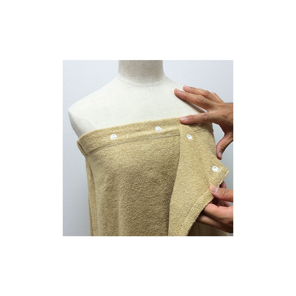 ラップガウン(ブラウン)1枚 TR-003-BR 1枚