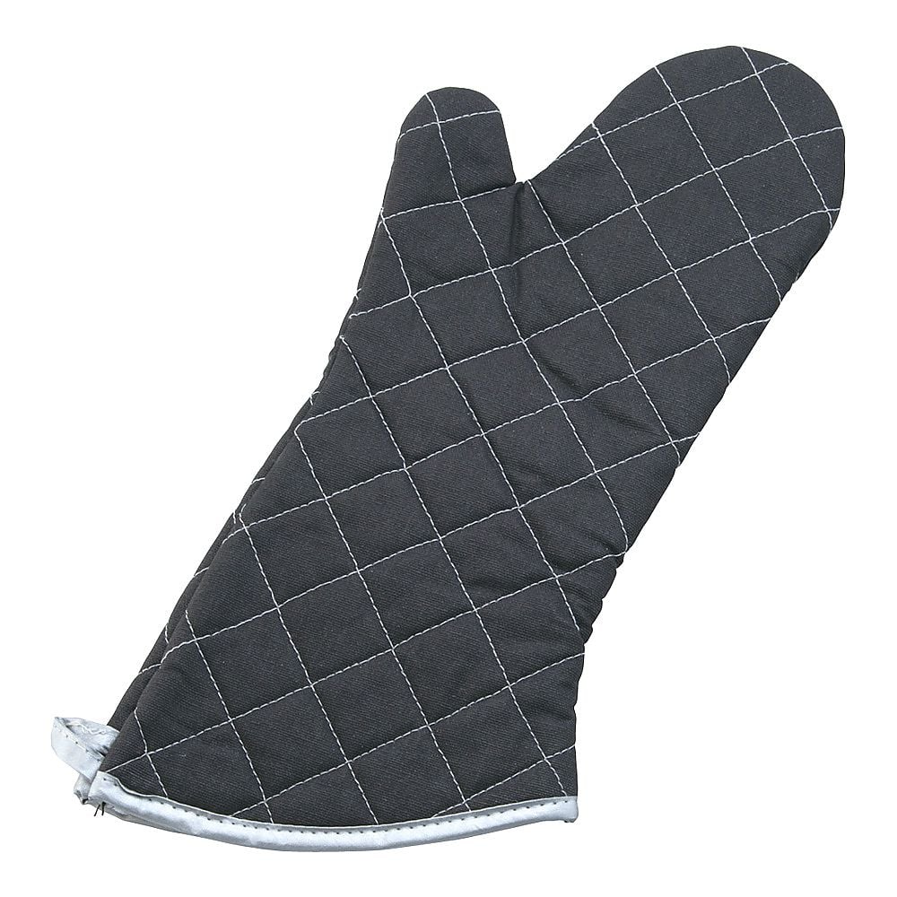 オーブンミット ブラック 特大 420mm 1枚 AOC2701 1枚