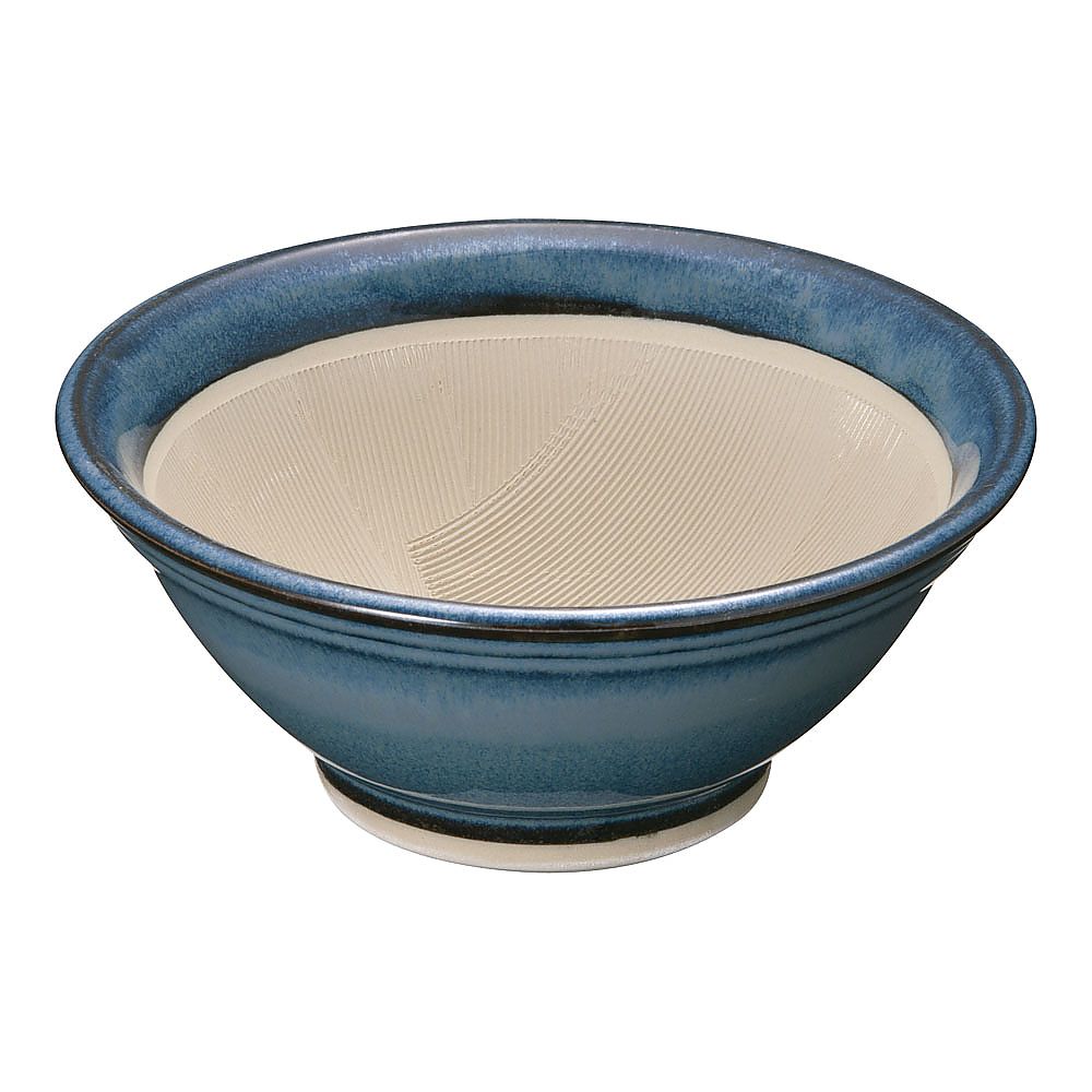 Blue Sea Cucumber Suribachi Bowl (with Silicone Rubber) No. 6 1 piece