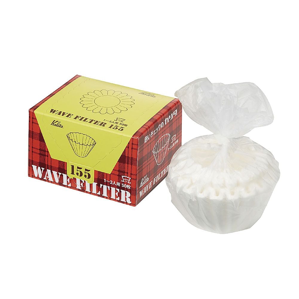 Wave-type filter (50 pieces) for 1-2 people FUE0201 1 piece