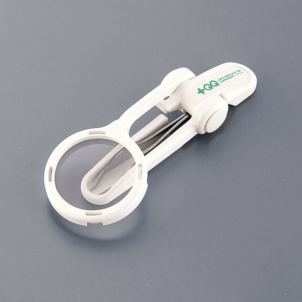 とげ抜き用ルーペ付き毛抜き QQ-508 1個