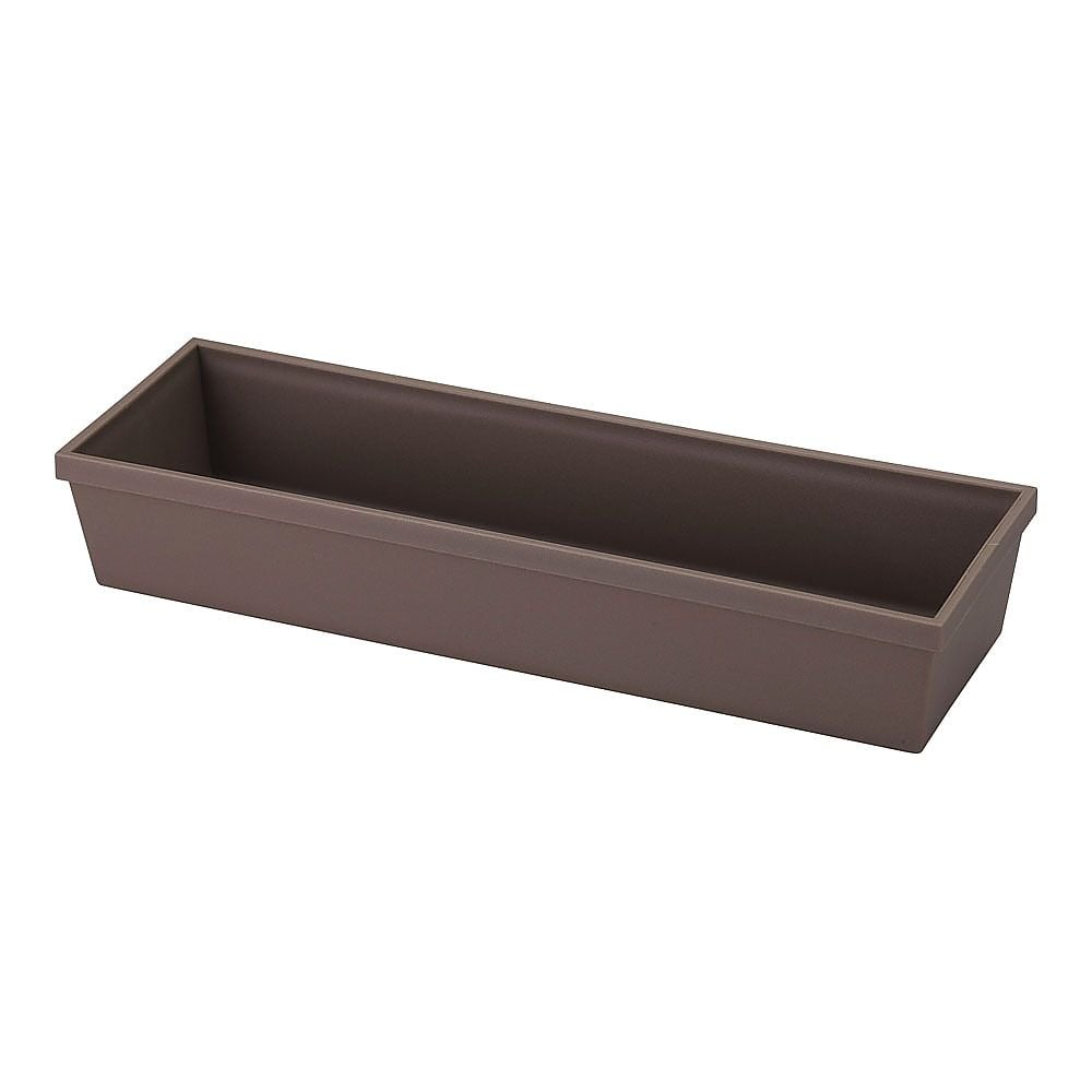 Polypropylene Cutlery Case S Matte Brown 1pc