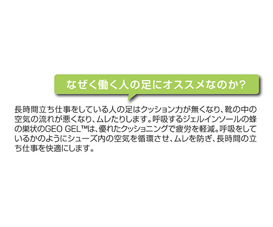 呼吸するジェルインソール 女性用フリー 2個入 27001 1組(2個入)