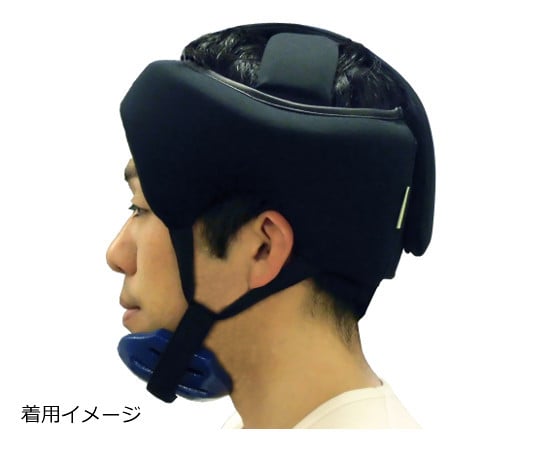 헤드 가드 피트 전용 부드러운 턱받이 블루 KM-6 1개