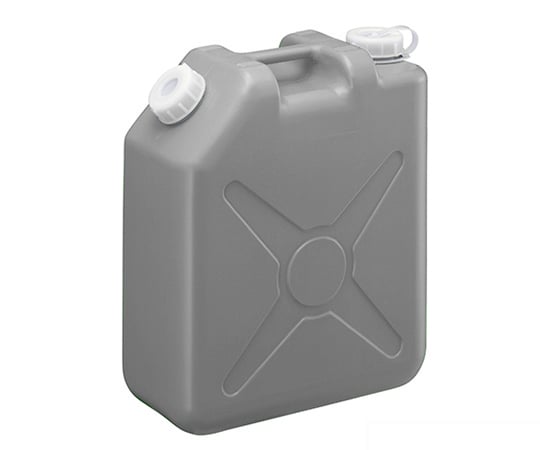 扁平缶 ノズル無 20L グレー 0207GY 1個