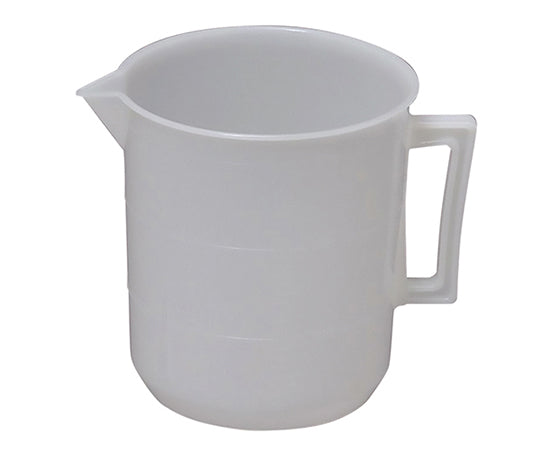 Poly beaker with handle, 3L, 0516, 1 piece