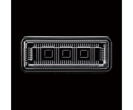 食品容器 フードパック(折蓋タイプ) 寿司 深 100枚 004420130 1袋(100枚入)