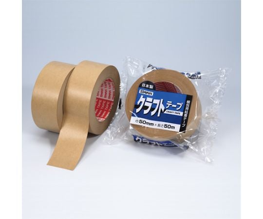 Kraft tape 50mm x 50m roll 1P 001800824 1 roll