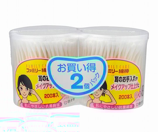 FC(패밀리 케어) 패밀리 면봉 400개×48개 10925 1케이스(400개×48개입)