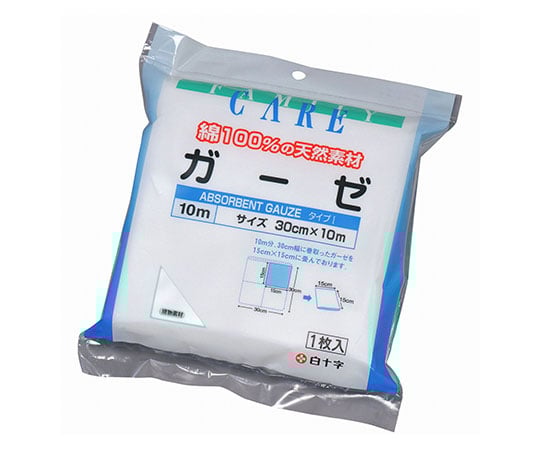 FC(ファミリーケア) ガーゼ 10m 10袋 10960 1ケース(1枚×10袋入)