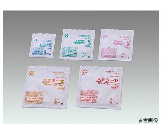 스테라아제 7.5×7.5 cm 1장×50봉투입 멸균제 15995 1상자(1장×50봉투입)