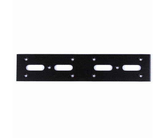 Black wide plate with long holes 60 x 300 mm BY-57 1 piece