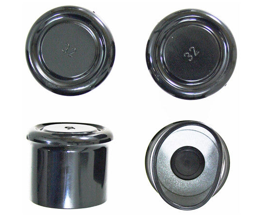 이스 캡 블랙 원 블랙 대상 다리 사이즈 32mm 4 개 입 GK-014 1 봉지 (4 개 입)