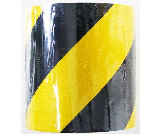 Reflective tape, diagonal, 90mm x 2m, AHW011, 1 roll