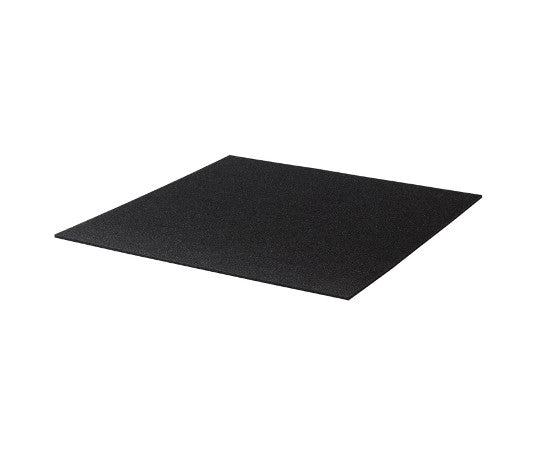 Urethane rubber sheet, black, thickness 5mm x width 500mm x length 500mm, NUGS-01, 1 sheet