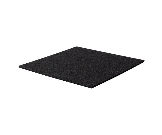 Urethane rubber sheet, black, thickness 10mm x width 500mm x length 500mm, NUGS-03, 1 sheet