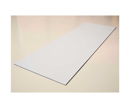 Isotropic magnetic sheet, white, size 0.8 x 100 x 300 mm, RMG-009, 1 sheet