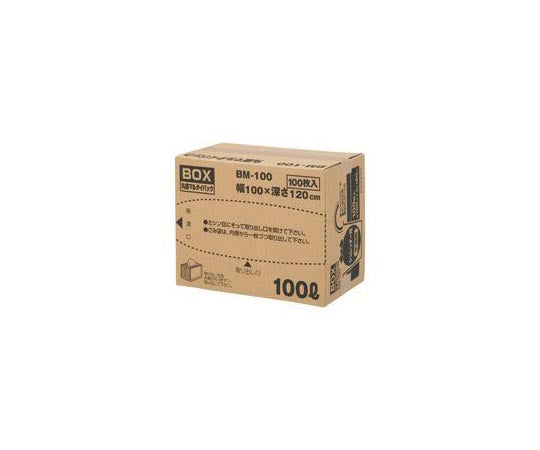 Shredder garbage bag 100L 1 box (100 pieces) BM-100 1 box (100 pieces)