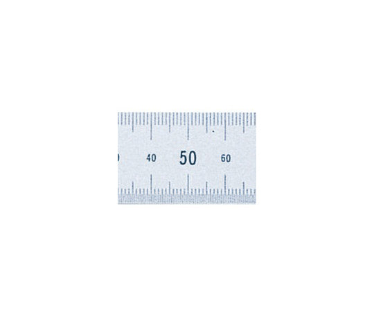 Stainless steel ruler 30cm x 1mm thick, silver, 1 piece