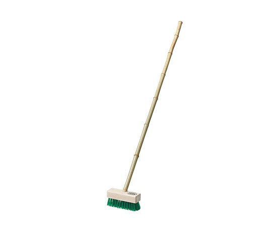 Bamboo handle deck brush, nylon, 381016, 1 piece