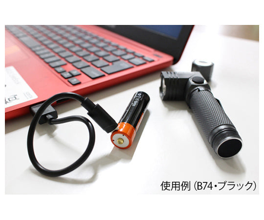 首振りハンドライト ブラック B74UV 1個